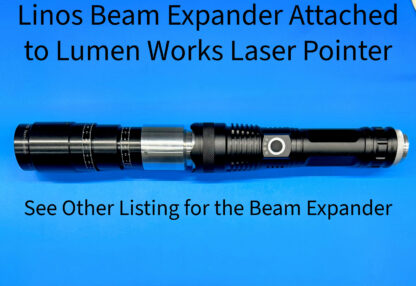 CAFL High Power Laser Pointer 6200mW Blue 450nm Continuous Duty 1x26650 - Image 9