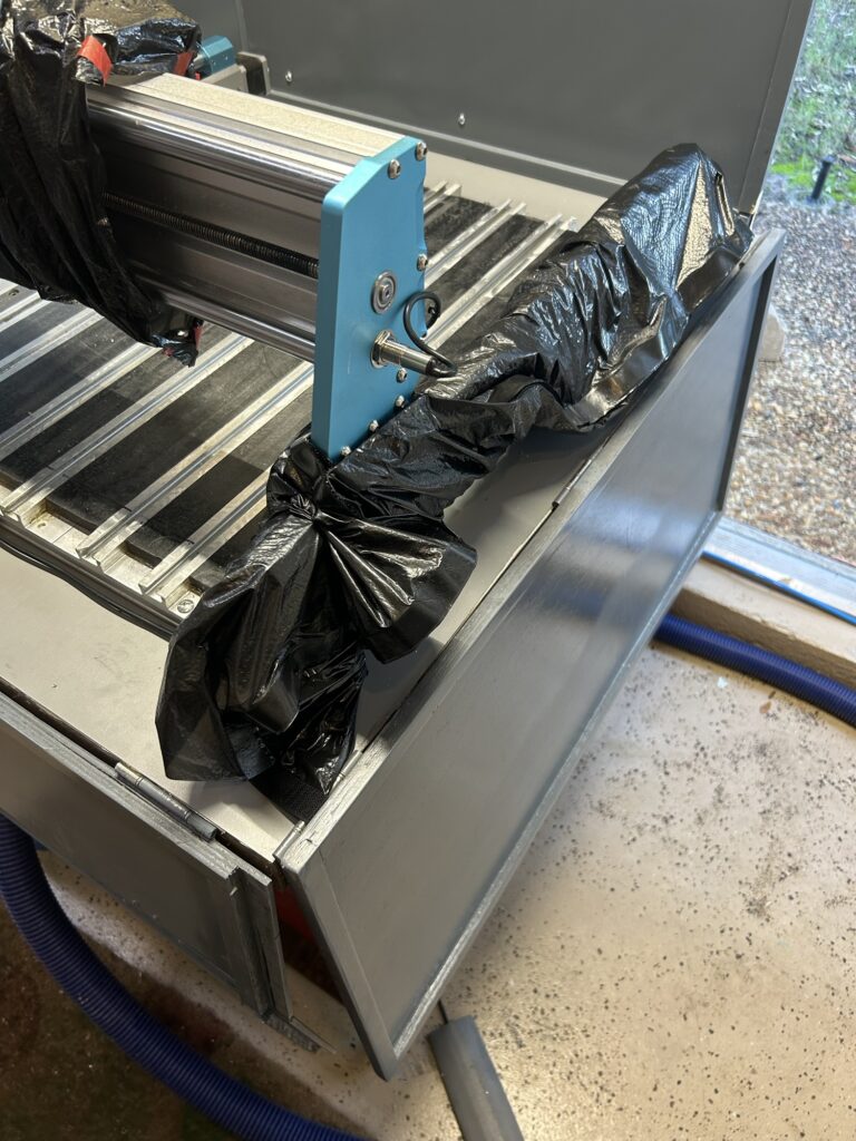 Trashy CNC Debris Protection